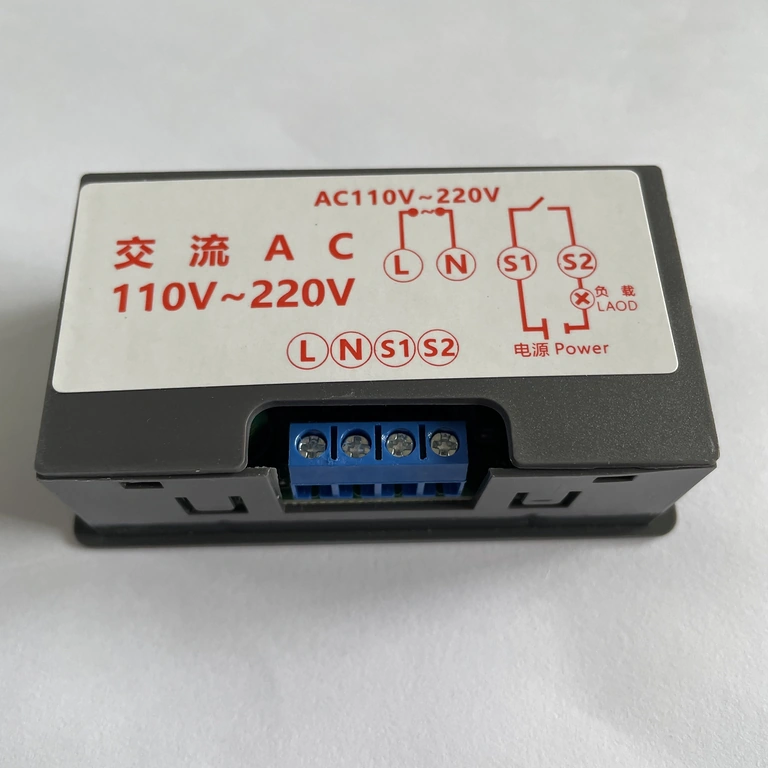 10A 1500W teholle rele ajastuksella Ajastinrele suurille kuormille, yhteensopiva 1500W, 10A