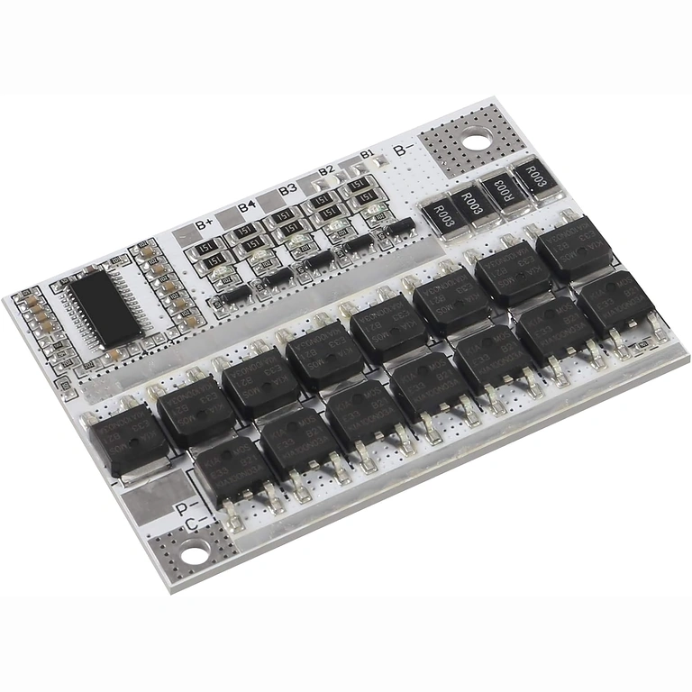 BMS 5S 100A ylikuormansuoja Suojausmoduuli 5 x 18650 akulle, ylijännite-, oikosulku- ja purkusuoja