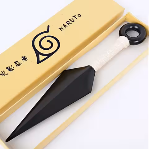 Naruto Ninja Kunai-veitsi – ABS-muovinen 1:1 Replica Anime-faneille