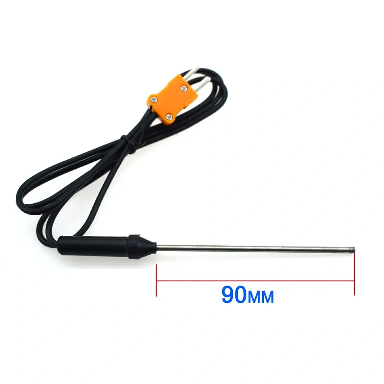 Korkean lämpötilan K-tyypin termopari Ammattimainen K-tyypin lämpötila-anturi 1300°C mittauksiin