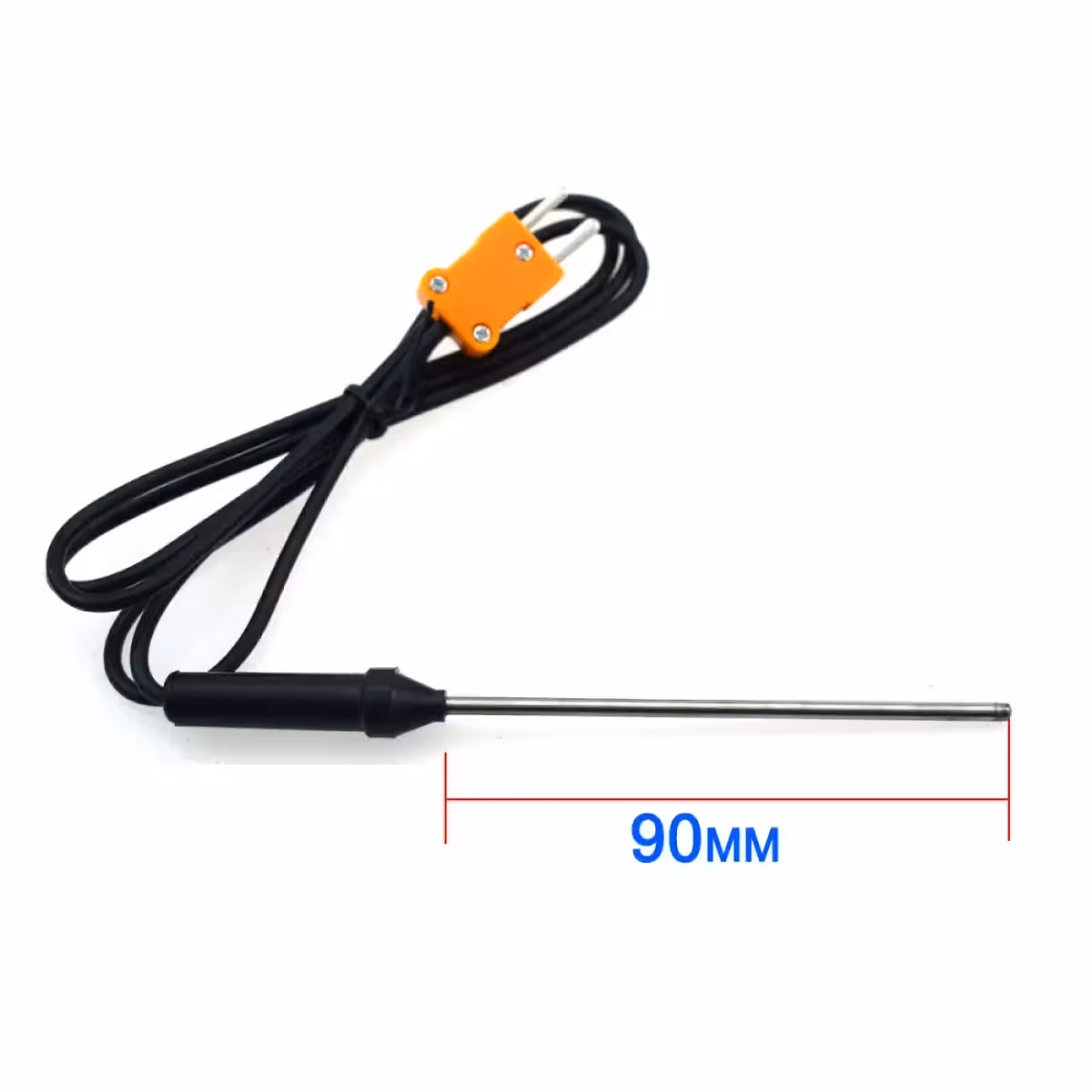 Ammattimainen K-tyypin lämpötila-anturi 1300°C mittauksiin