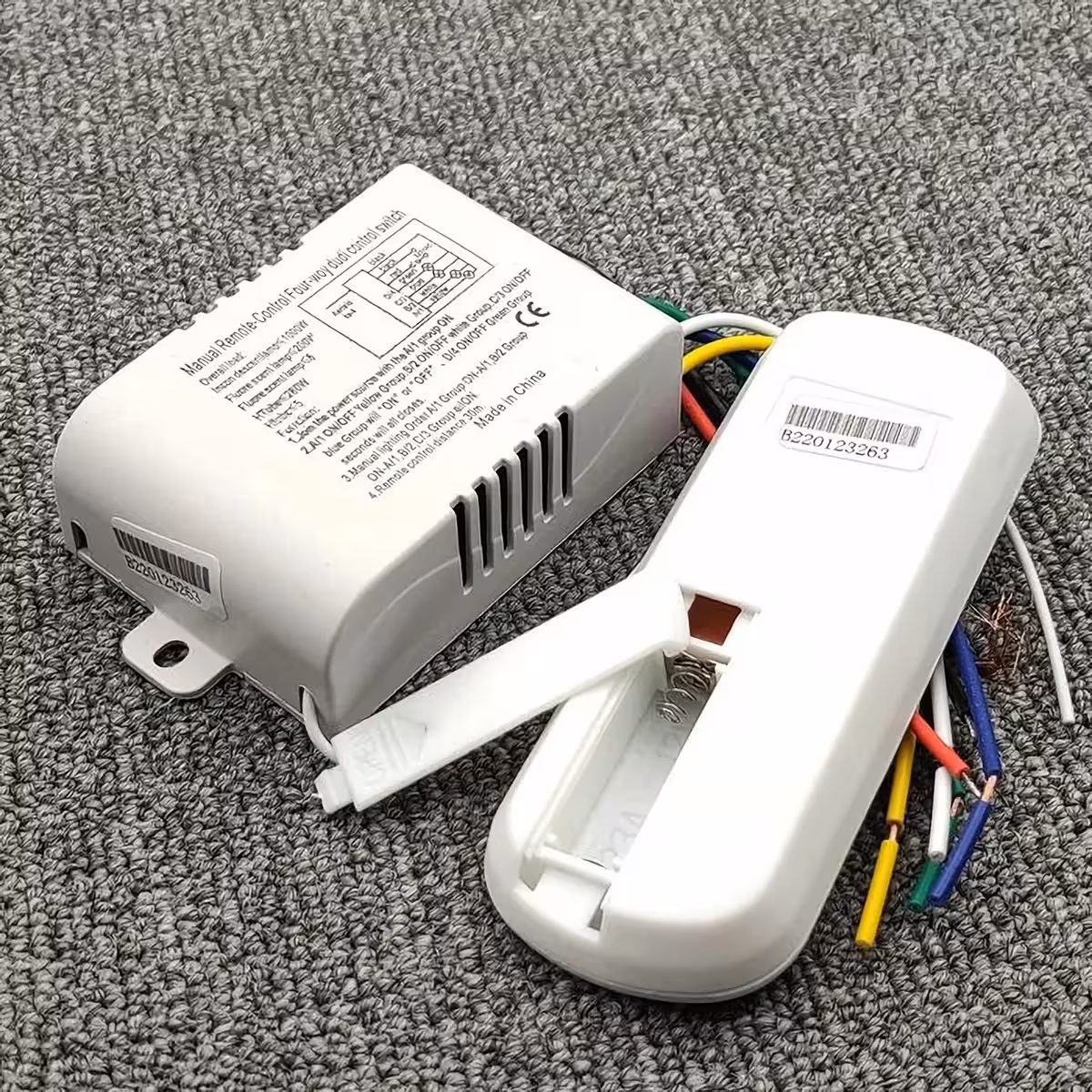 Kattokruunun kauko-ohjaus