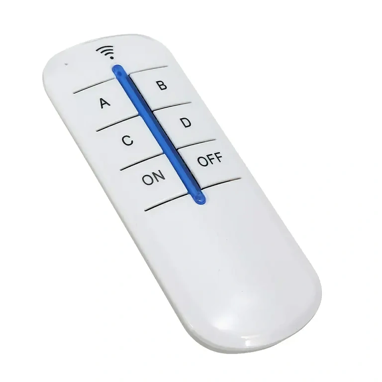 RF-järjestelmä valojen ohjaukseen 4-kanavainen rele ja kaukosäädin sisävalojen ohjaukseen