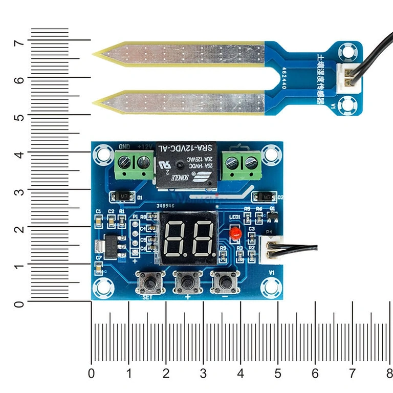 XH-M214 moduulin mittaukset ja tekniset tiedot