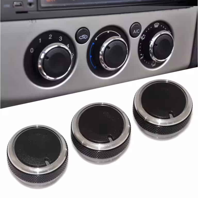 Ford Focus 2,3 ja Mondeo 4 Ilmastoinnin Paneelin Painikkeet – Setti 3 Kpl