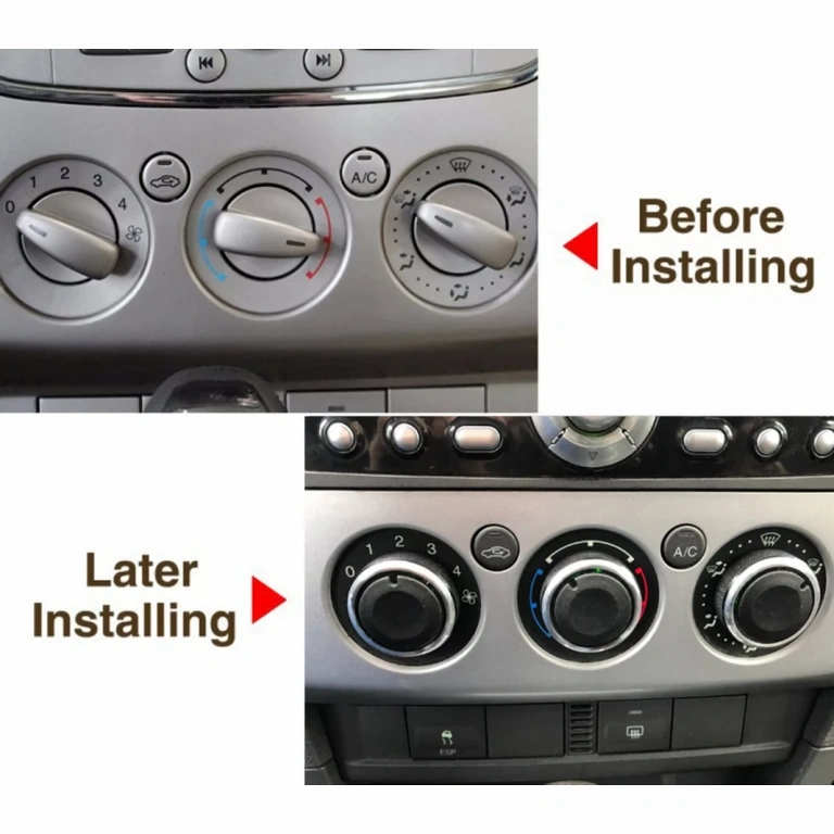 Kojelaudan Climatronic/AC painikesetti – monipuolinen yhteensopivuus