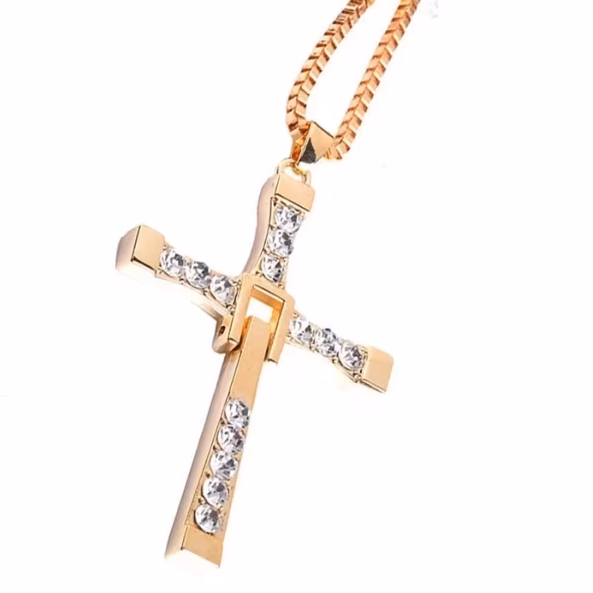 Vin Diesel kultainen risti-kaulakoru Fast and Furious elokuvasta