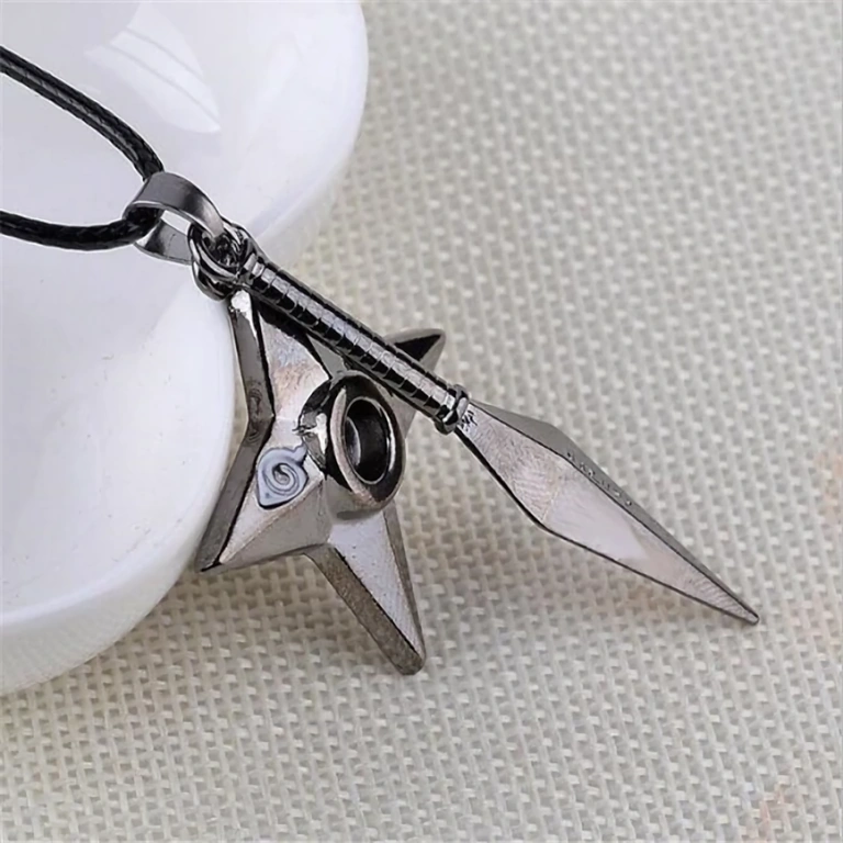 Naruto Uzumaki cosplay-accessoire metallinen Shuriken