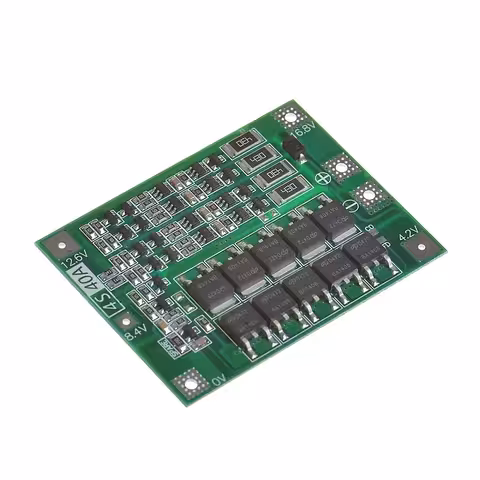 BMS 4S 40A Lataus- ja Purkaussuojamoduuli – Li-ion 18650 Akku 14.8V