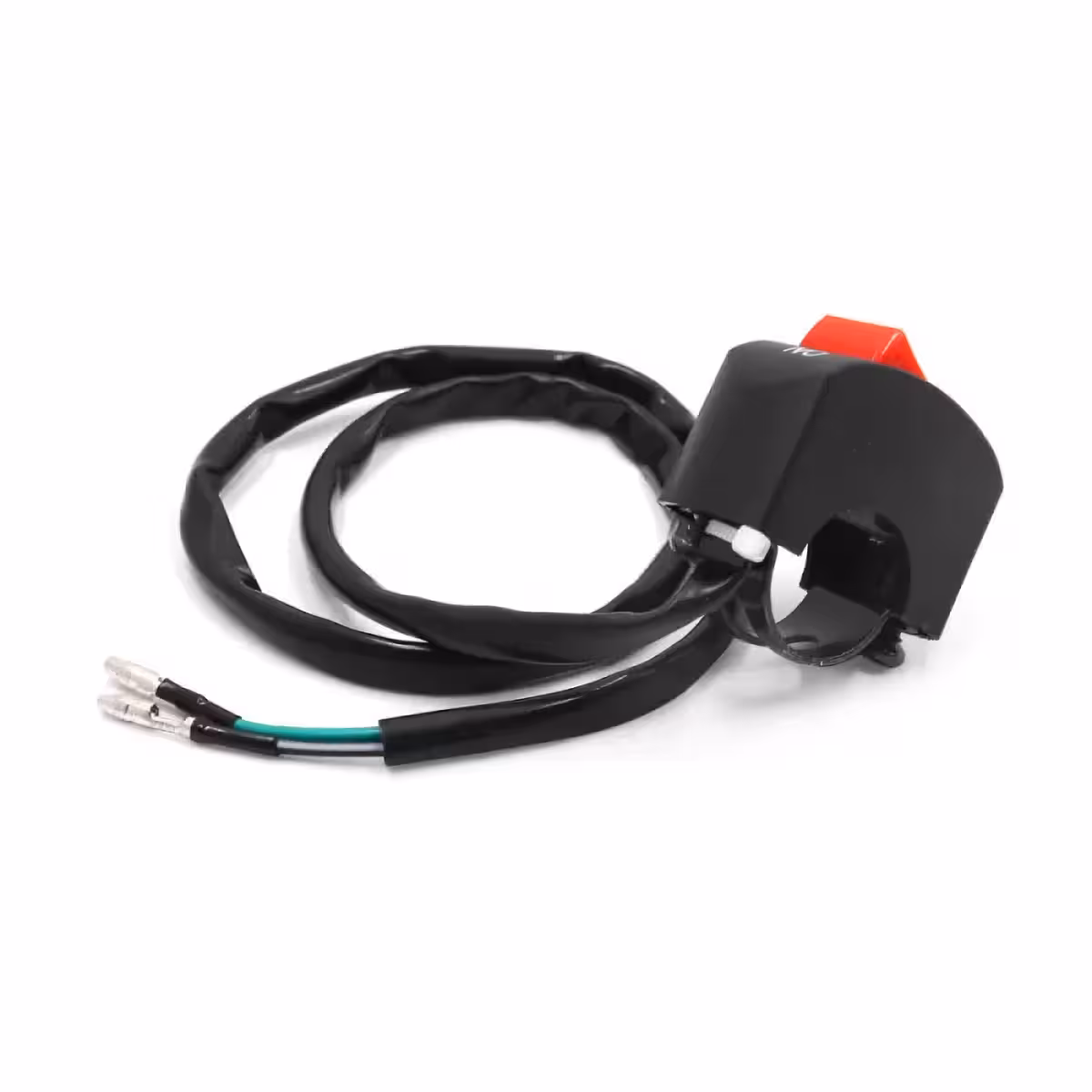 ON/OFF-painike valojen kytkemiseen skoottereissa ja moottoripyörissä