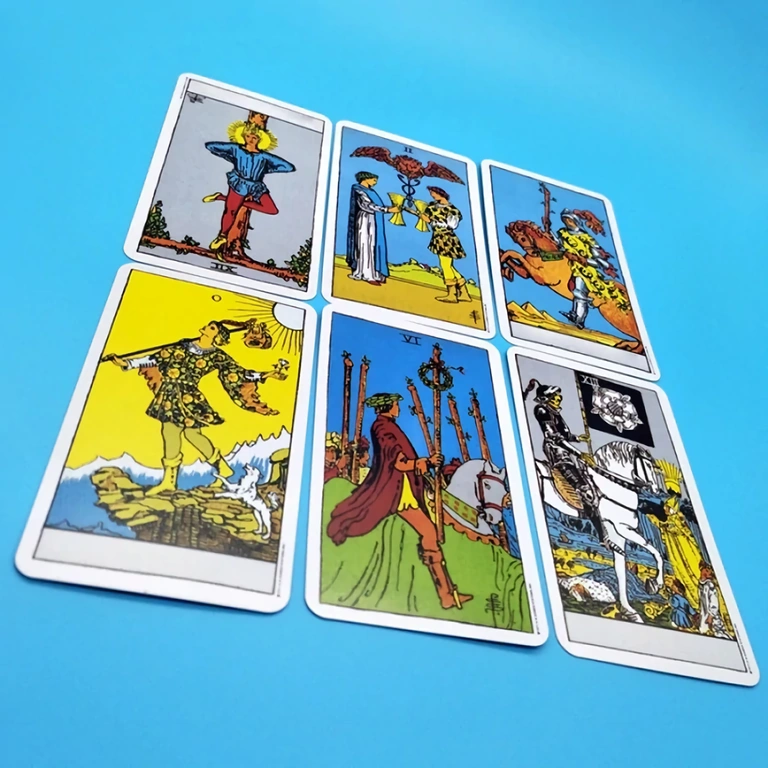 Taikatarotkorttipaketti Taianomainen tarot-setti, ihanteellinen esoteerisiin harjoituksiin ja meditaatioon