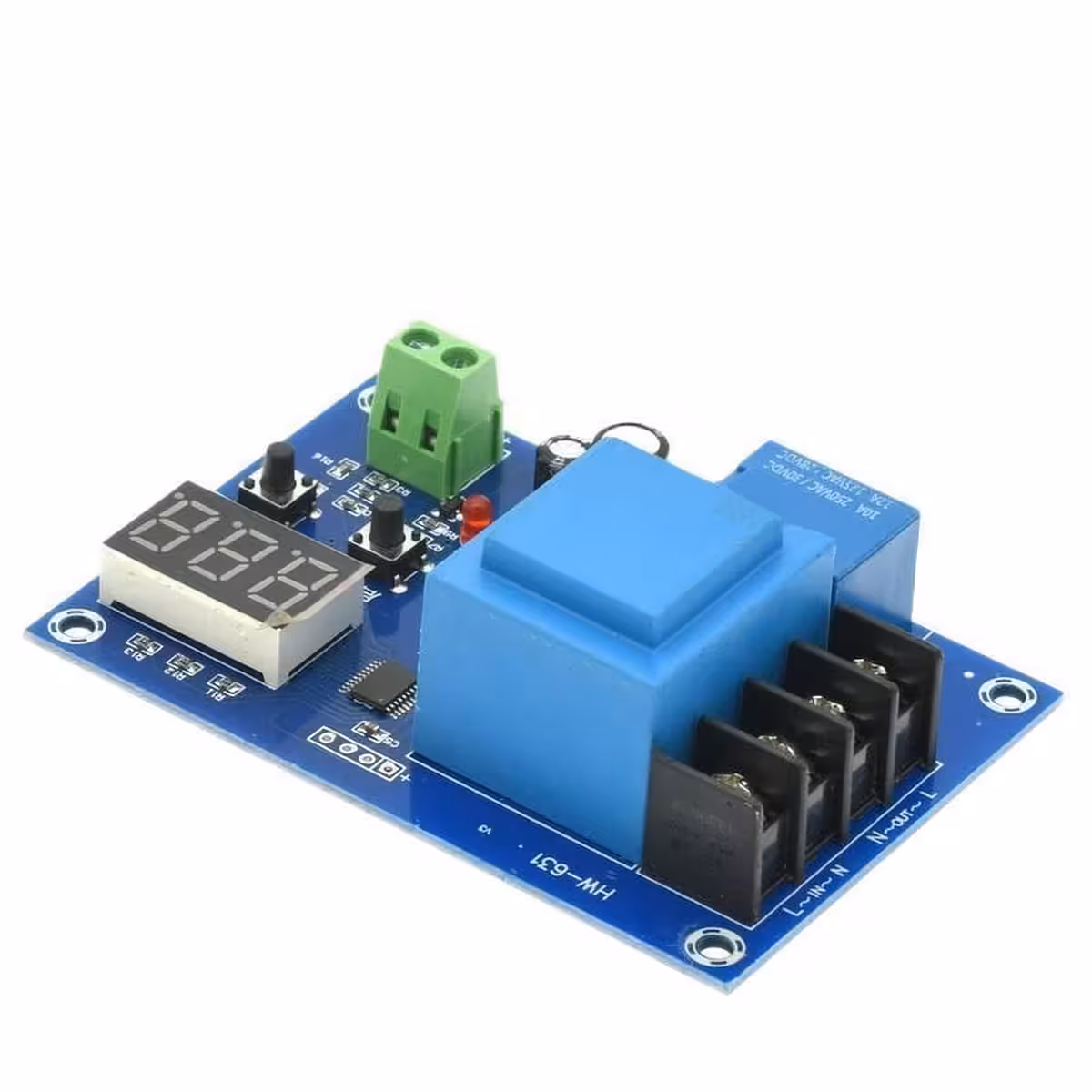 Säädettävä kytkin latauksen aloitus/pysäytysjännitteelle