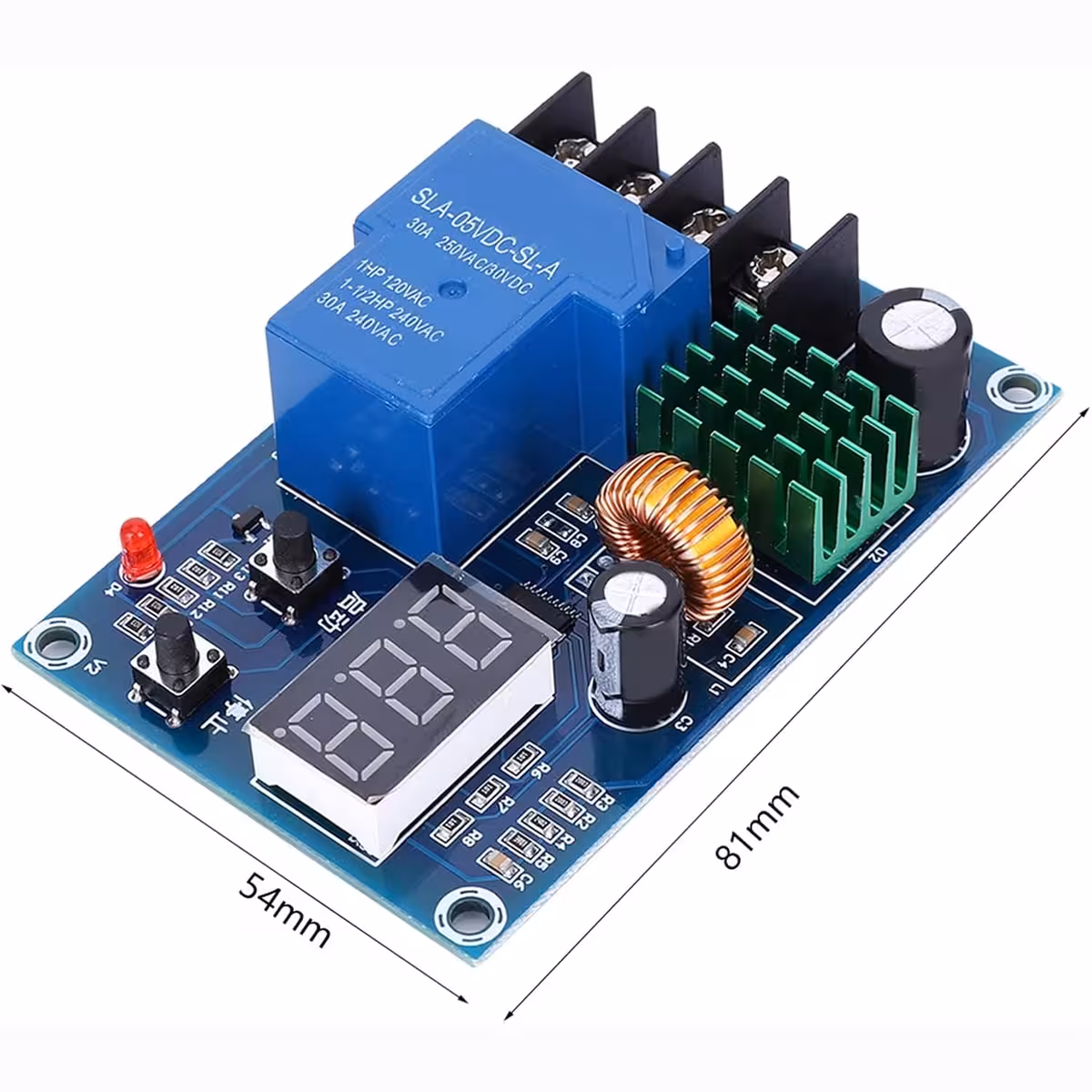 Automaattinen latauksen lopetus Li-Ion, AGM, GEL, lyijy jne. akuissa