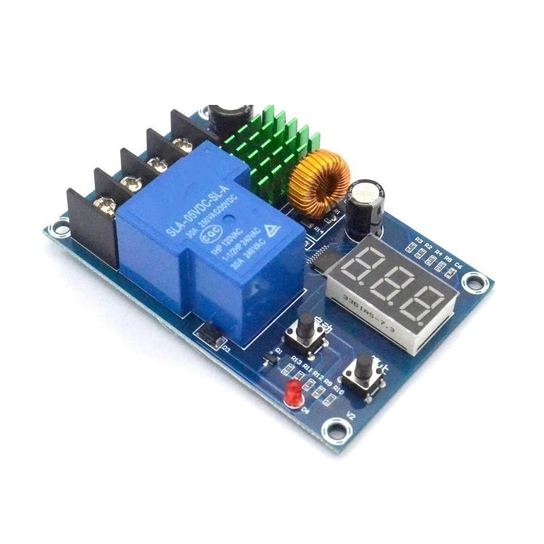 XH-M604 automaattinen akun latauksen pysäytysohjain Akkusuoja 6V-60V automaattisella uudelleenkäynnistyksellä