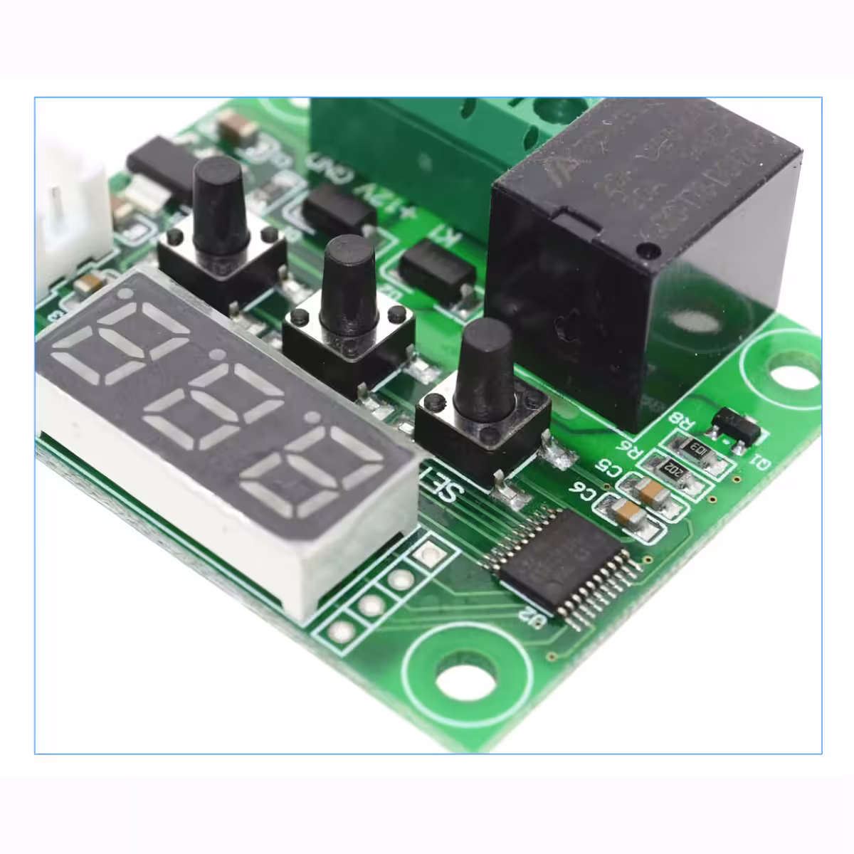 Komponenttitiedot elektroninen termostaatti W1209
