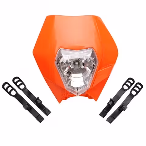 Moto LED-ajovalo Universal Enduro Cross KTM Supermoto Street Fighter Naked – 12V 35W