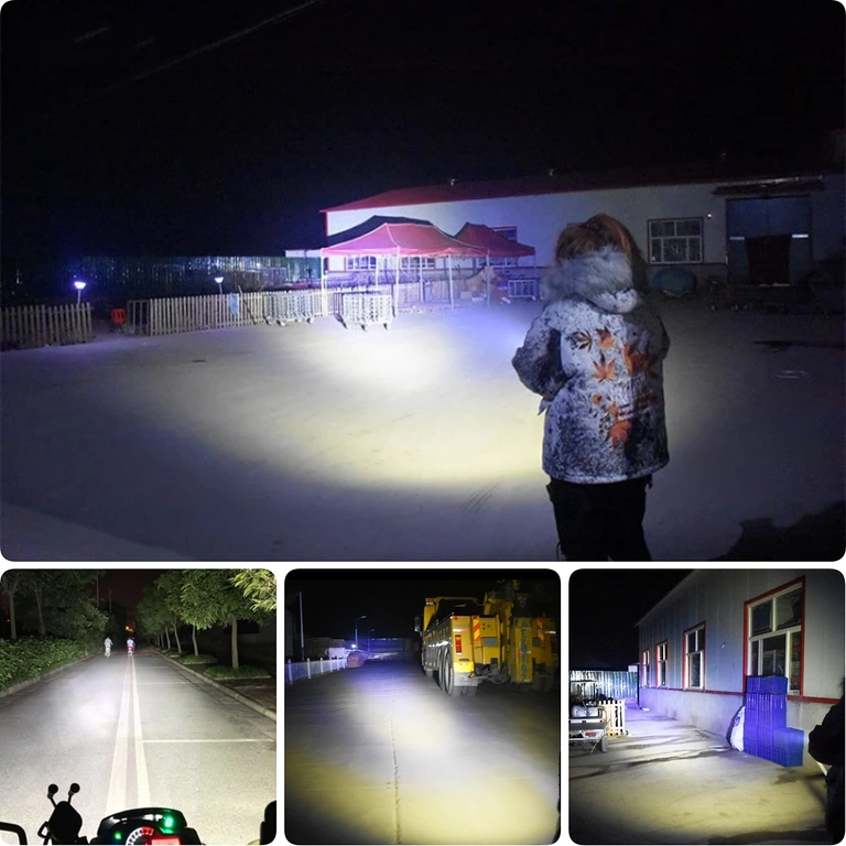 12W tehokas LED-projektori Tehokas valaisu turvallisuuteen ja näkyvyyteen