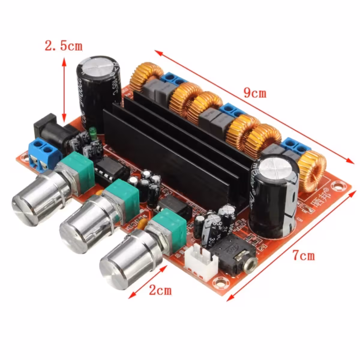 Lähikuva volyymi- ja säätöpainikkeista XH-M139