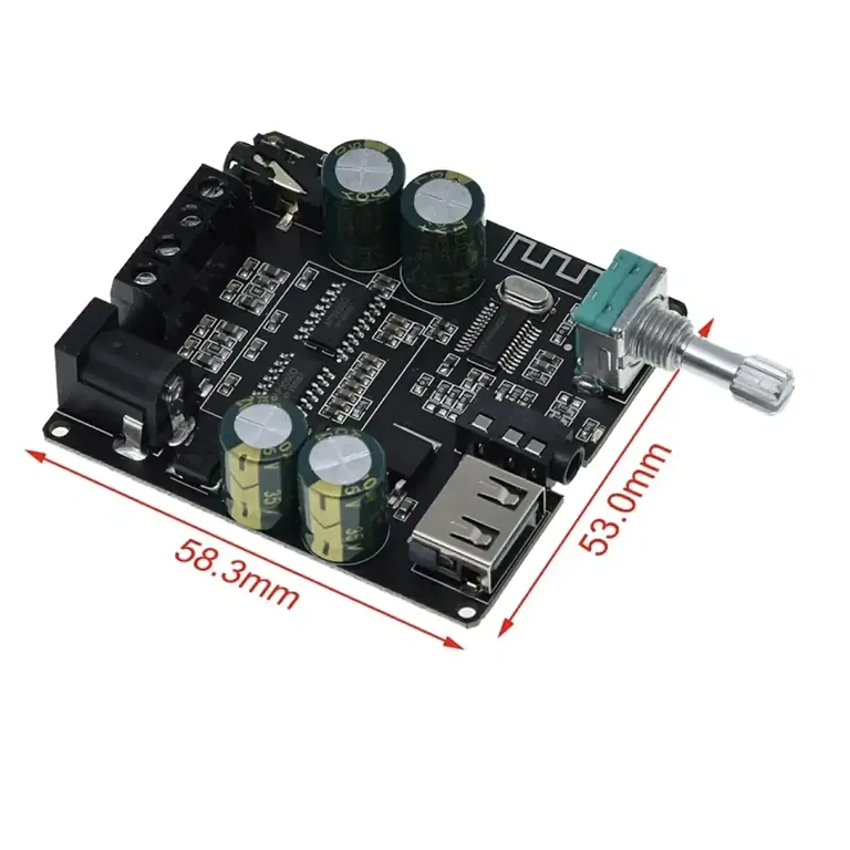 Kompakti Hi-Fi Bluetooth-vahvistin Kompakti Hi-Fi moduuli Bluetoothilla