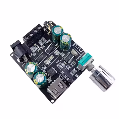 Bluetooth Hi-Fi Audio Vahvistin 2x100W Luokka D – Auto Stereo Modulaarinen Ammattimainen