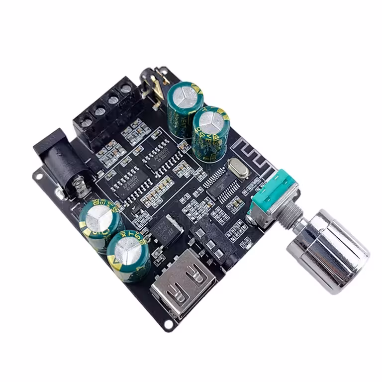 Bluetooth Hi-Fi Audio Vahvistin 2x100W Luokka D – Auto Stereo Modulaarinen Ammattimainen