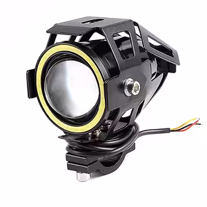 LED-projektori Moto U7 Angel Eyes – Universal Headlight 12–85V Moottoripyörälle