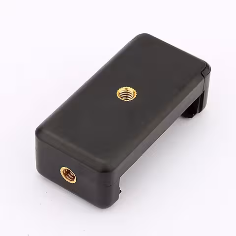 Ammattilaispuhelimen jalusta – yhteensopiva iPhone, Samsung, älypuhelimet, 2 x 1/4” kierteet