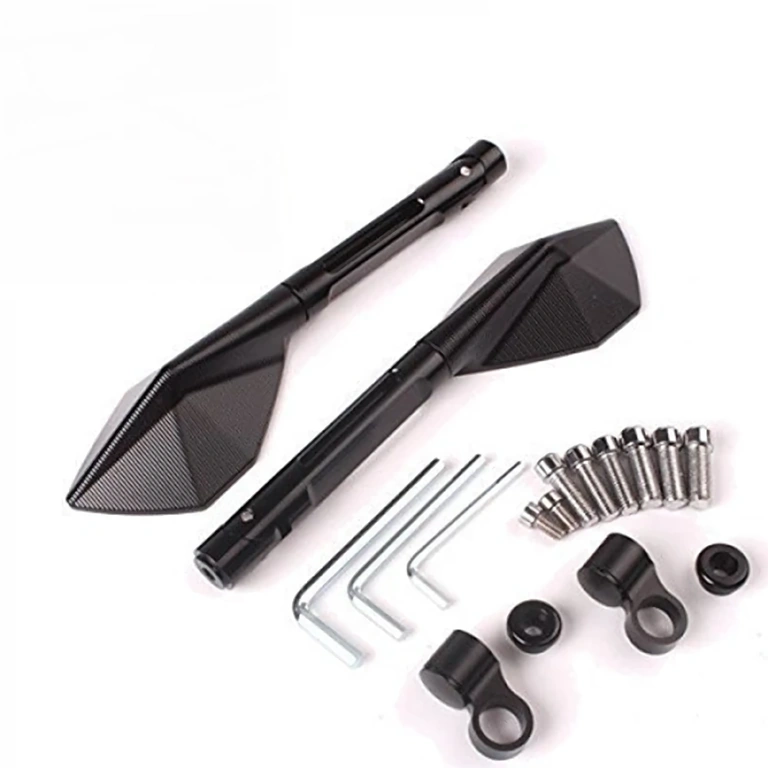 CNC-alumiinista valmistetut moottoripyörän peilit, premium Rizoma-design