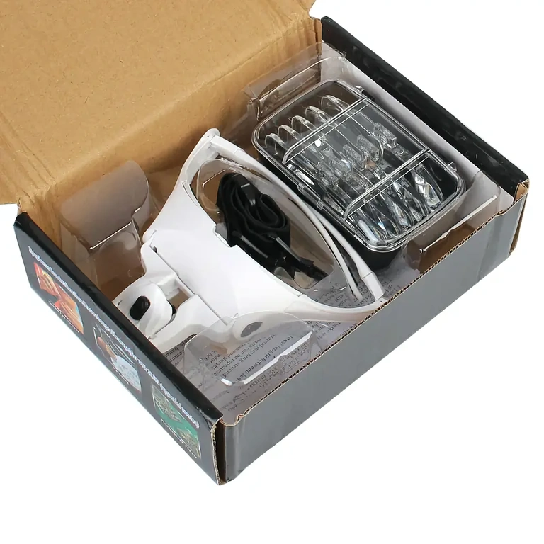 LED-lasit käsityö-, maalaus-, mallinnus- ja ompelutöihin