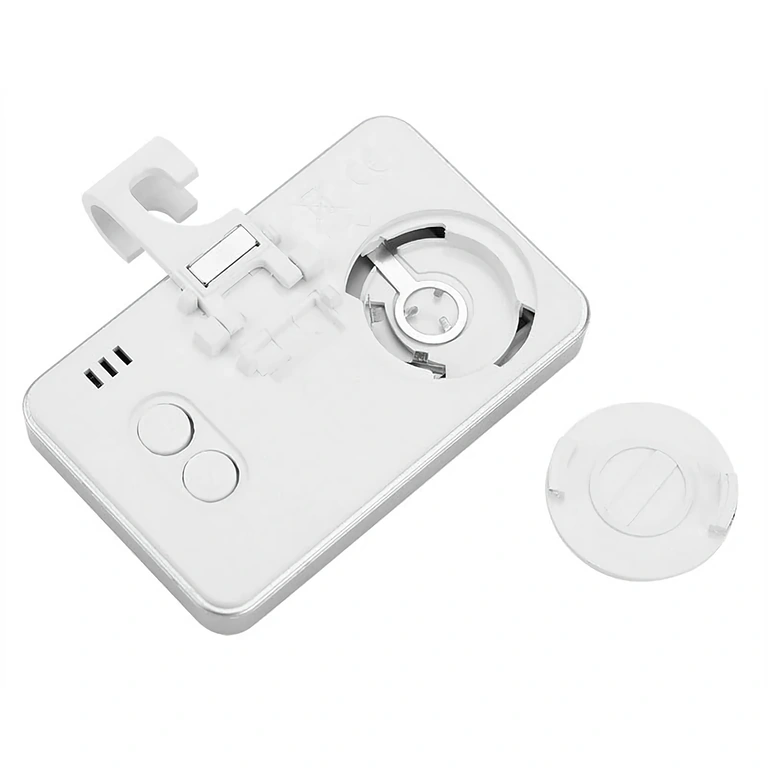 Digitaalinen termometri modernilla designilla huoneeseen, kylpyhuoneeseen, keittiöön