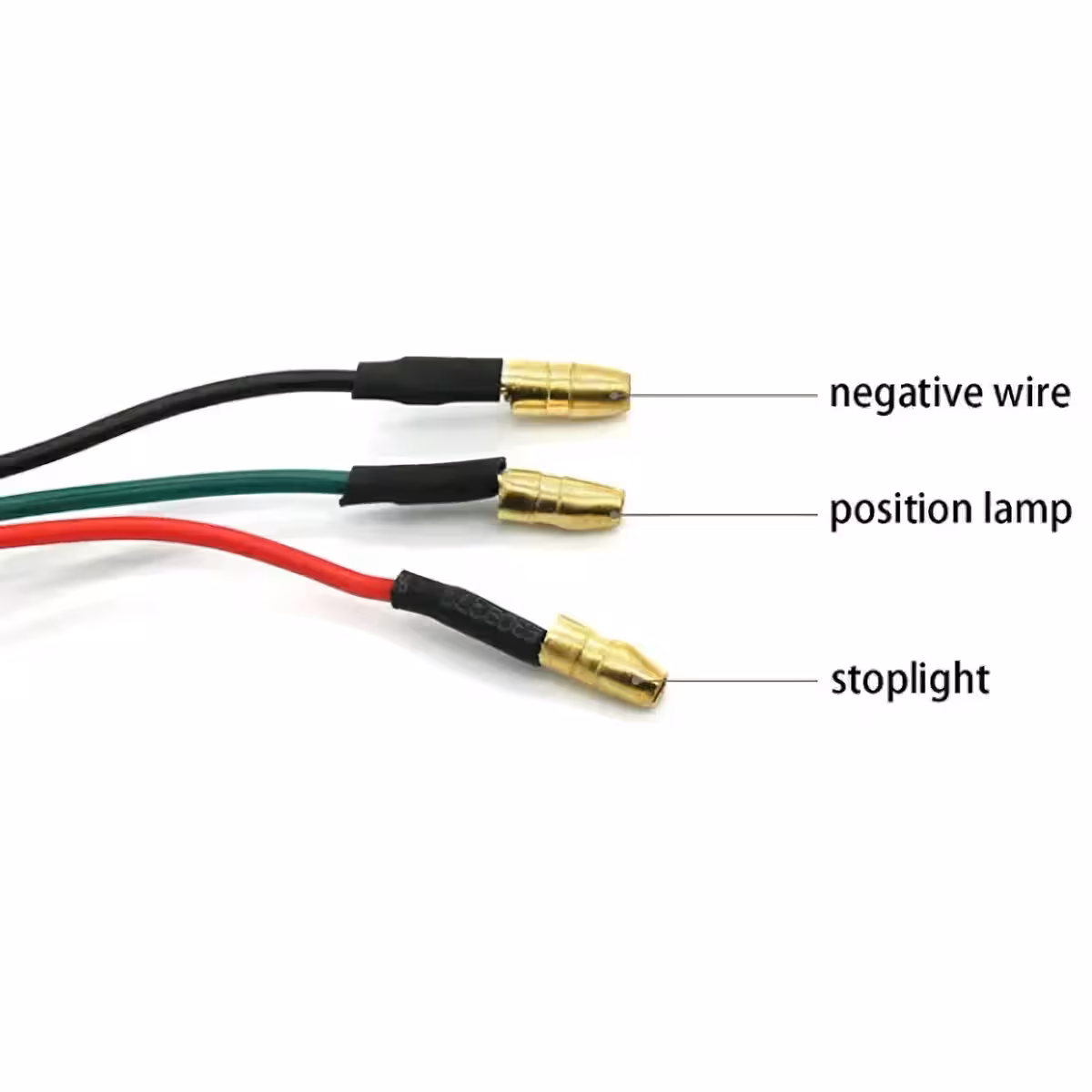 Täydellinen takavalo MX- ja enduro-moottoripyöriin LEDillä