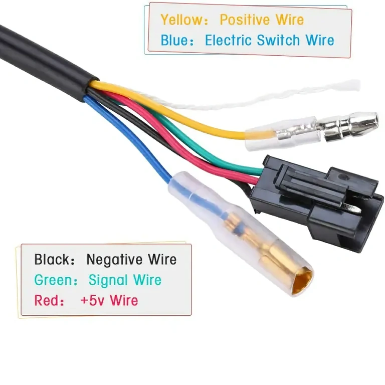 Johdotuskaavio kaasuvivun asennukseen jännitenäytöllä