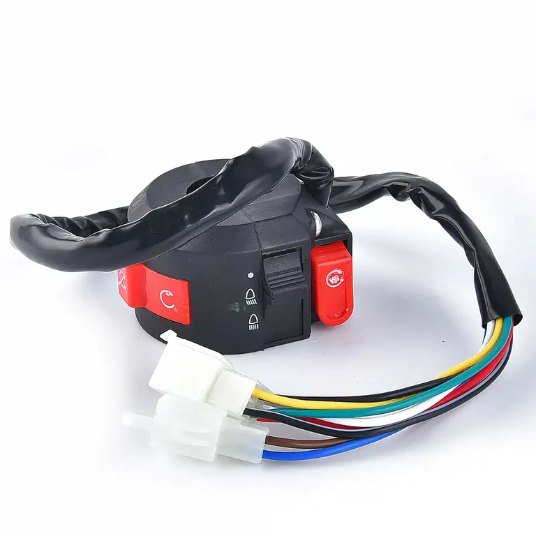 Monitoiminen ATV-kytkin 3-in-1 ATV-kytkin: valot, shokki, start-nappi