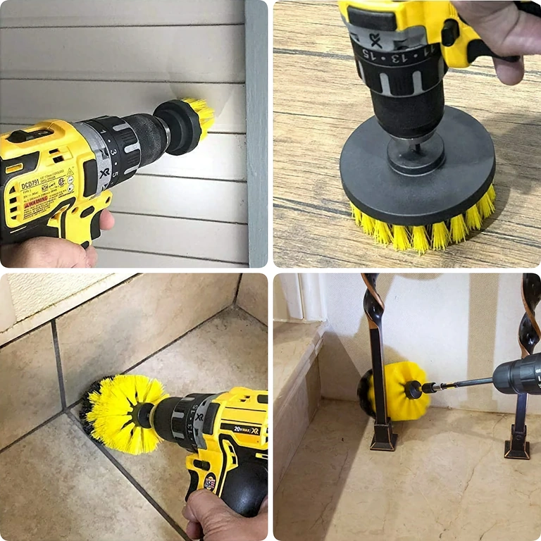 Universaali harja kylpyhuoneen, mattojen ja huonekalujen puhdistukseen