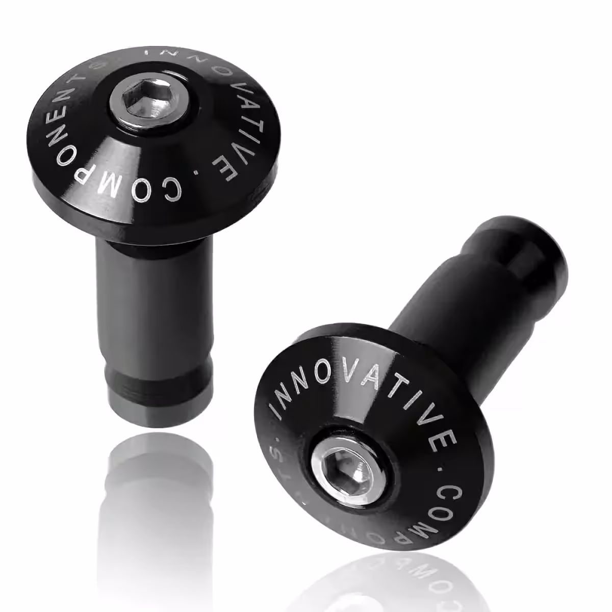 Rizoma-tyyliset sport-ohjaustangonpäät, premium-design moottoripyörään