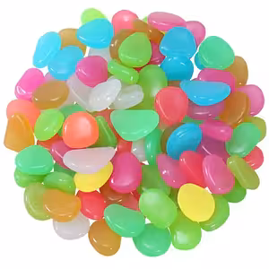 Kirkastuvat puutarhakivet – akvaario ja sisustus, fosforesoiivat kivet