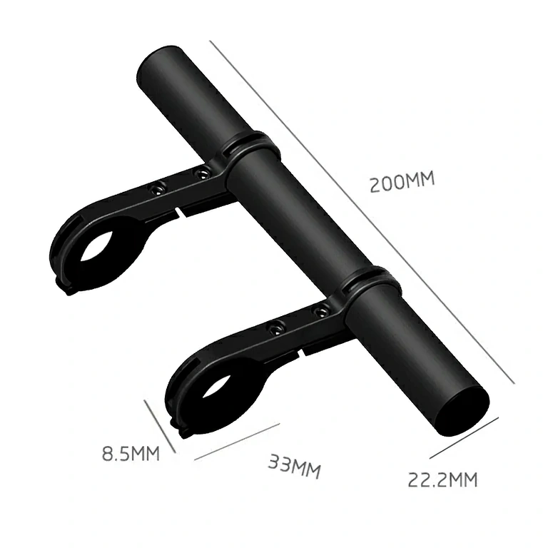 Alumiinipyörän ohjaustangon jatke – nopea asennus Ohjaustangon jatkopalkki – kevyt ja kestävä