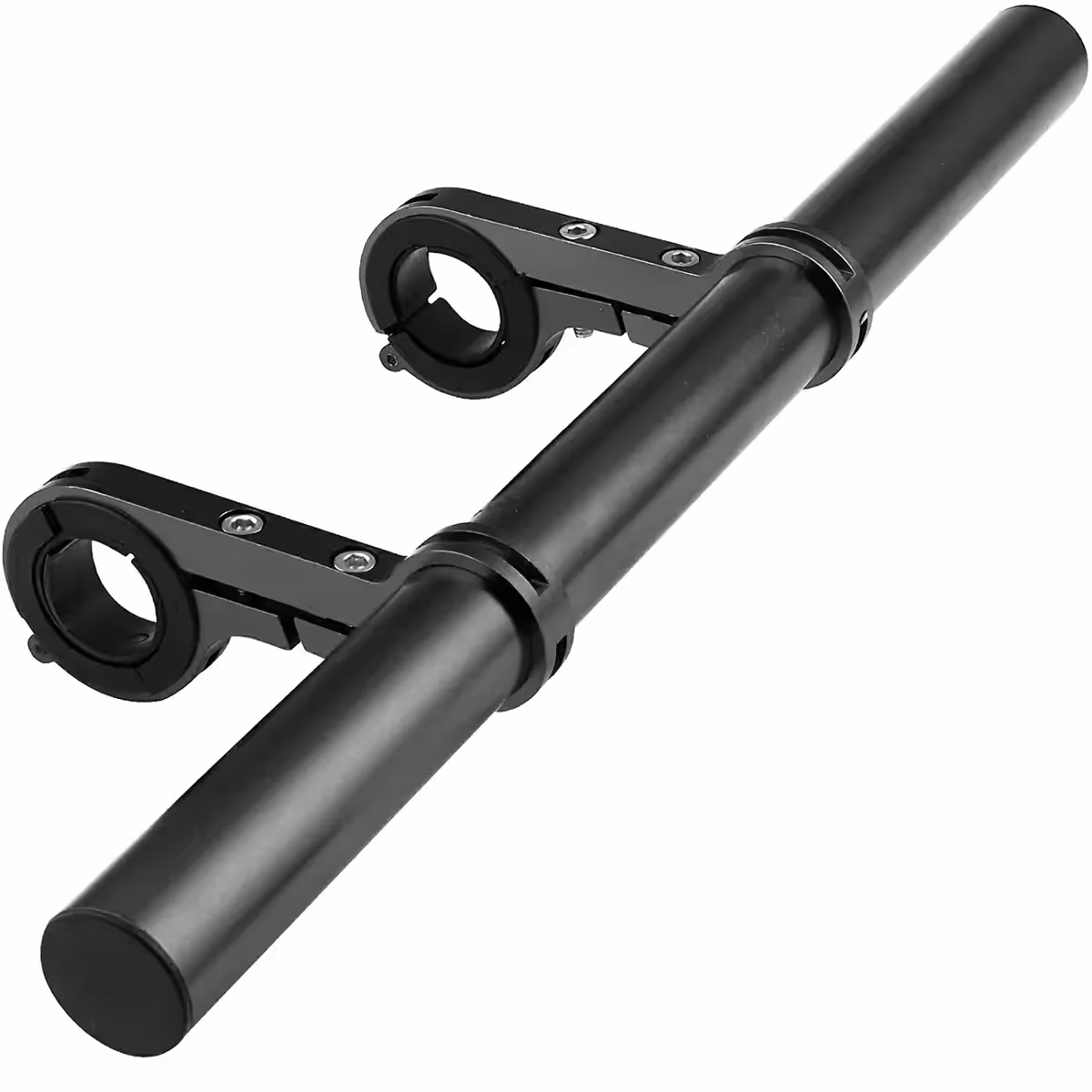 Kaksi puristinta vakaan kiinnityksen ohjaustankoon