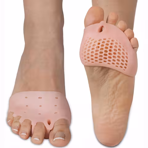 Hallux Valgus -sormiortoosi – silikoninen suoja, päivä- ja yökäyttö