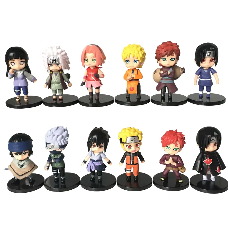 Naruto Shippuden anime-figuurit Minihahmoja Naruto Shippuden -animeista