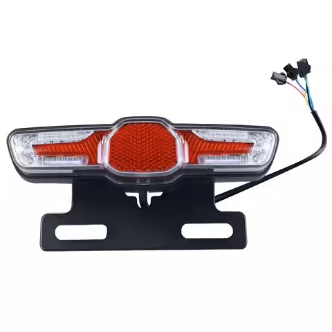 LED-takavalo suuntavilkulla 36V–60V – sähköpotkulauta/polkupyörä/skootteri