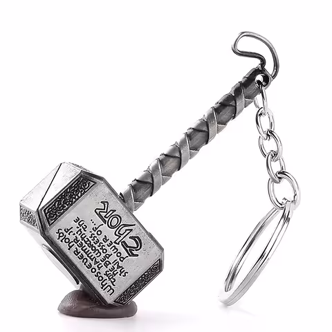 Thor-avainperä – Mjolnir-riipus, jumalan ukkosen vasara