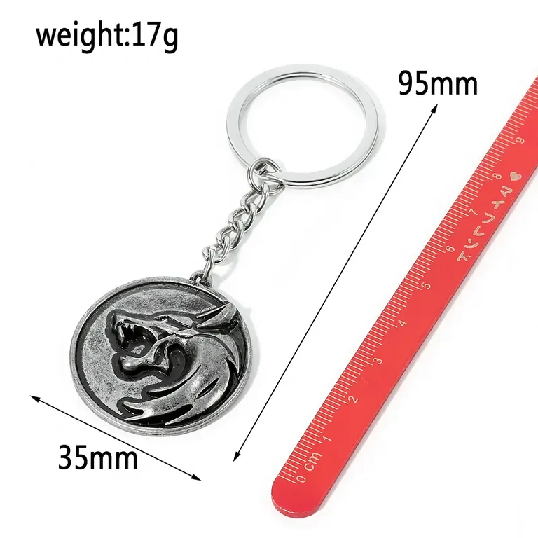 Miesten Witcher-susiriipus, antiikkiharmaa