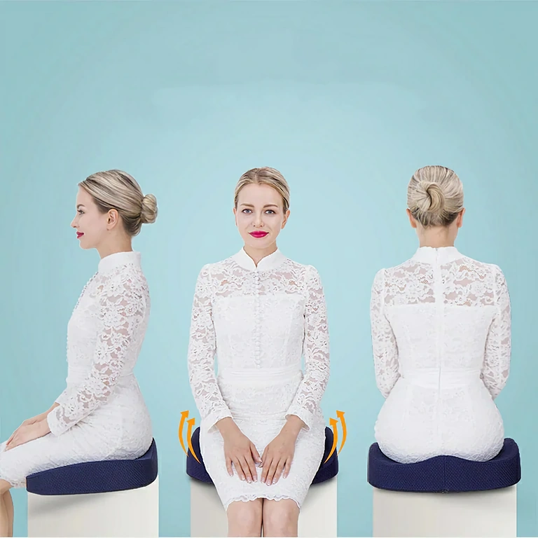 Paikallaan istumista ehkäisevä tyyny Anti-decubitus tyyny pitkään istumiseen