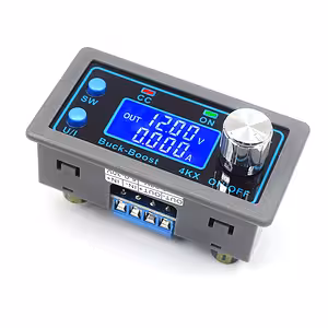 30V 4A laboratoriovirtalähde – Step Up/Down DC-DC, säädettävä jännite ja virta, vakaa tasavirta