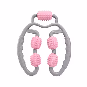 Manuaalinen hierontalaite – 5 rullaa, rentoutus, niska, jalat, selluliitti