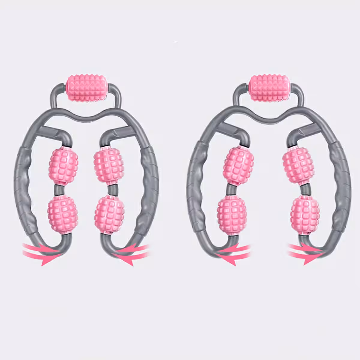 Rentouttava lihashierontalaite useille alueille silikonipyörillä