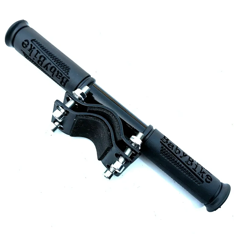 Lapselle tarkoitettu tukikahva, kiinnitettävä potkulaudan ohjaustankoon