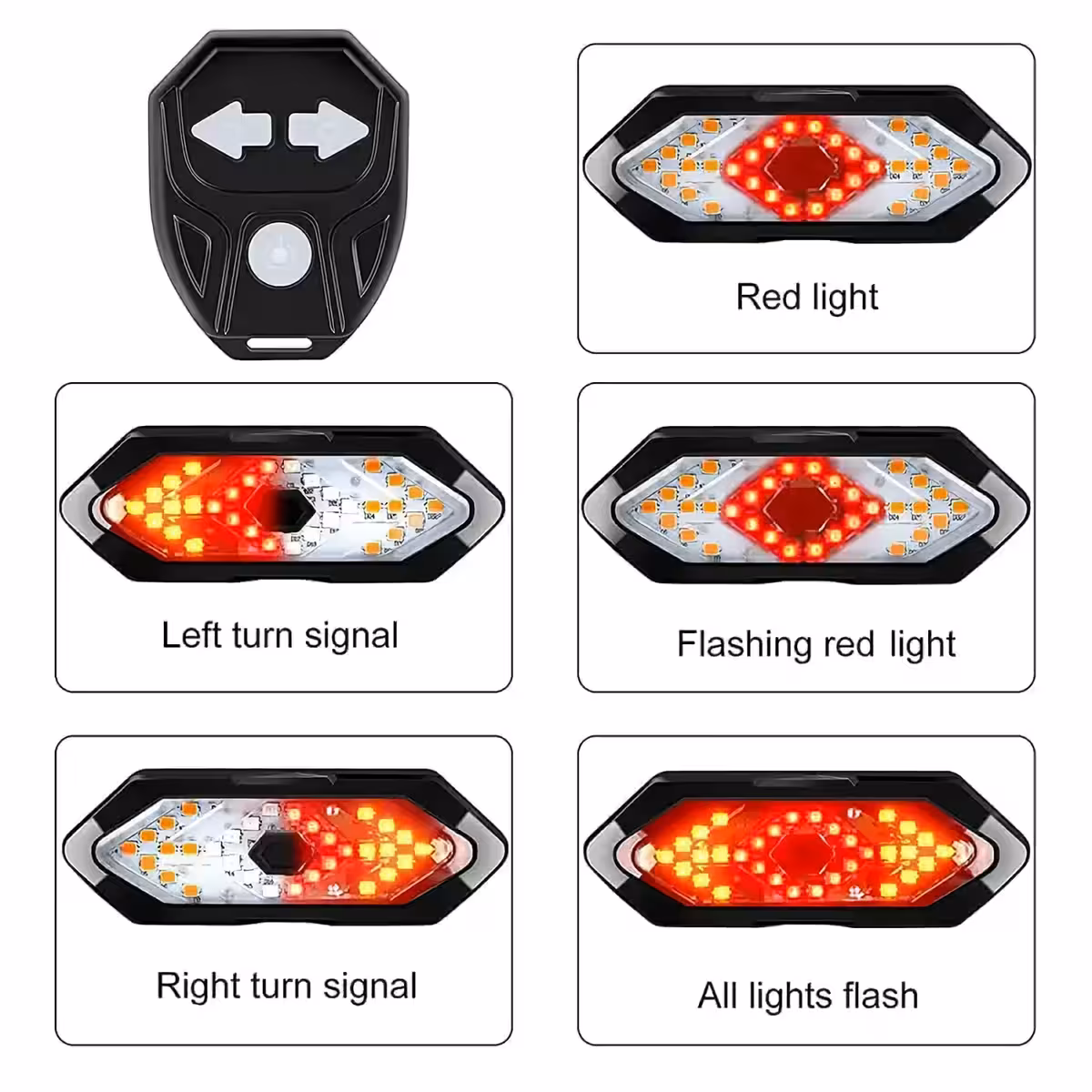 Lamppu integroidulla akulla, helppo ladata uudelleen
