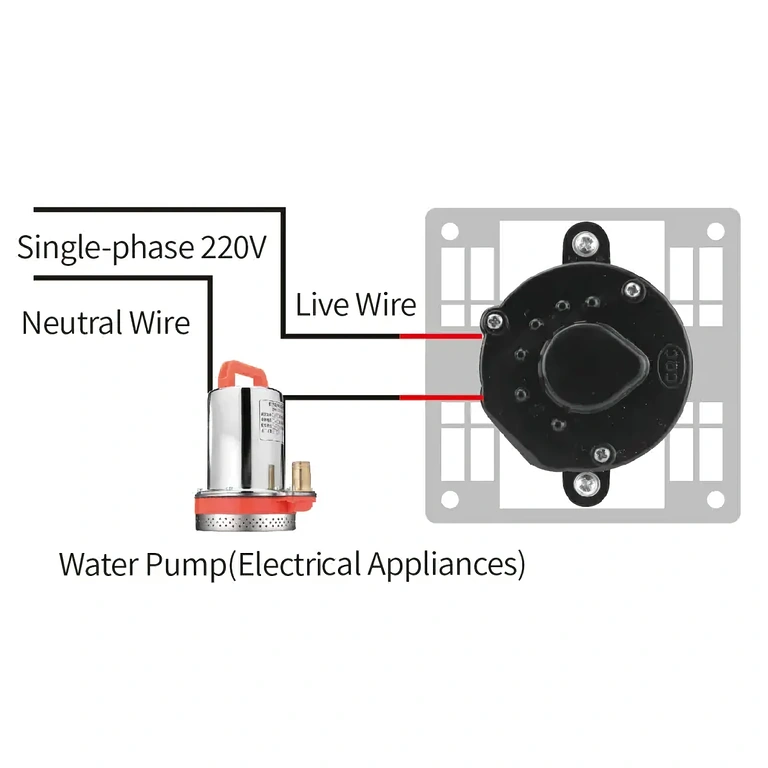 Viiveajastin kylpyhuoneen tuulettimelle Sähköinen ajastin tuulettimille tai valoille kylpyhuoneessa, viive-toiminto